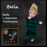 H.O.P.E. Bella Nightgown Blue Plaid
