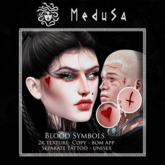 MDS. MDS. BLOOD SYMBOLS