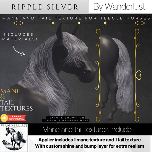Wanderlust-Ripple Silver M&T Applier Boxed