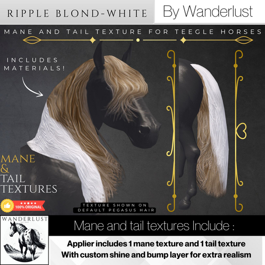 Wanderlust-Ripple Blond-White M&T Applier Boxed