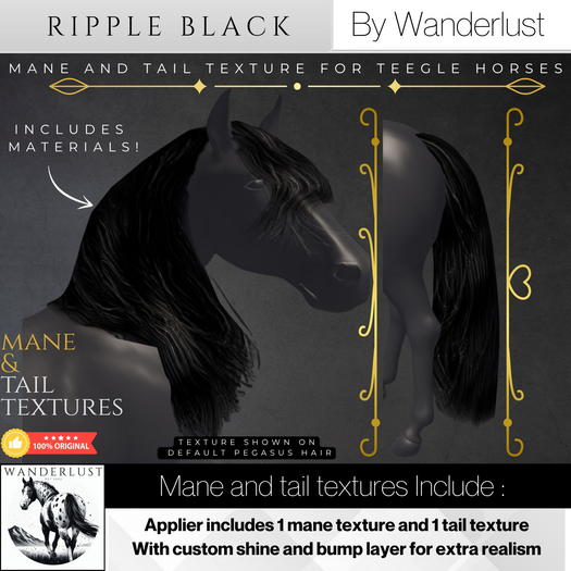 Wanderlust-Ripple Black M&T Applier Boxed