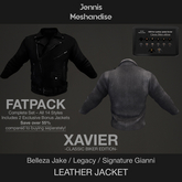 Xavier Leather Jacket Fatpack – Classic Biker Edition – 14 Styles + 2 Exclusive Bonus Jackets – Belleza Jake / Legacy /