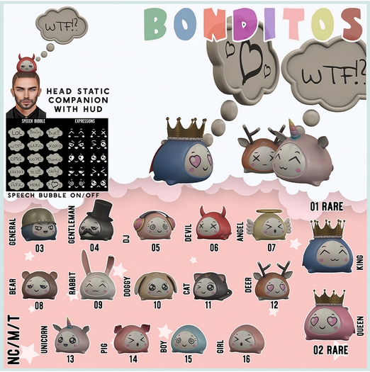 BONDI - The Bonditos - King 01 RARE