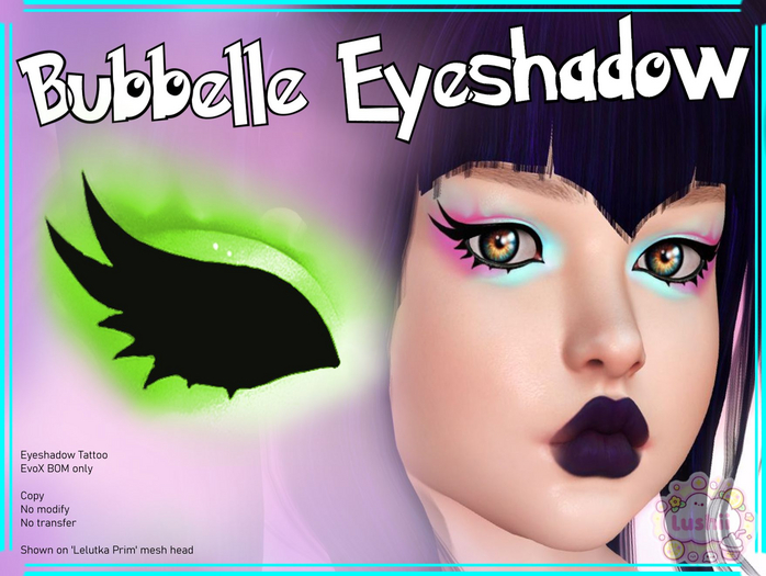 .:Lushii:. Bubbelle Eyeshadow Green 