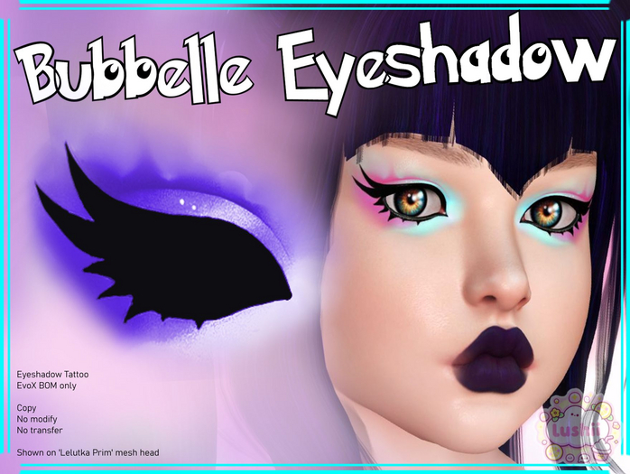 .:Lushii:. Bubbelle Eyeshadow Purple 
