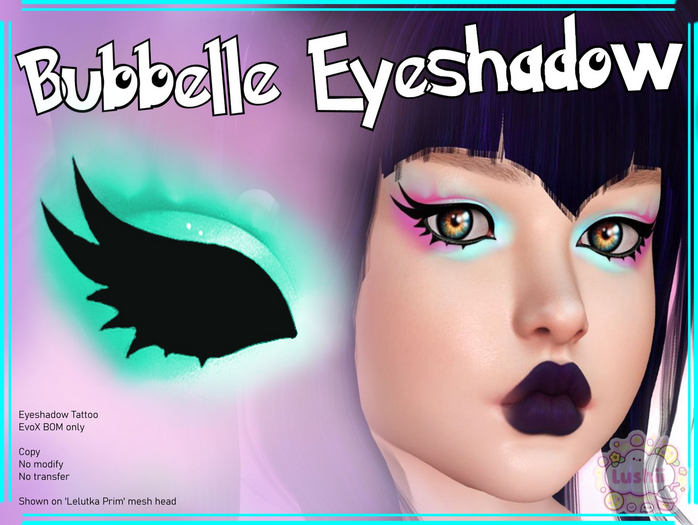 .:Lushii:. Bubbelle Eyeshadow Teal 