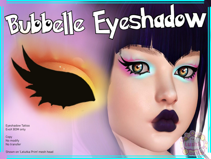 .:Lushii:. Bubbelle Eyeshadow Yellow & Orange 