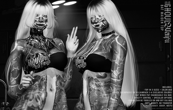 Ghoul - BatMaiden Top - DEMO