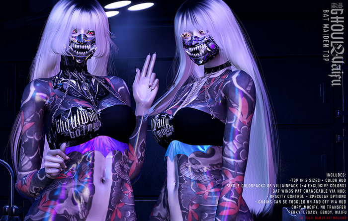 Ghoul - Bat Maiden Top - Ghoul