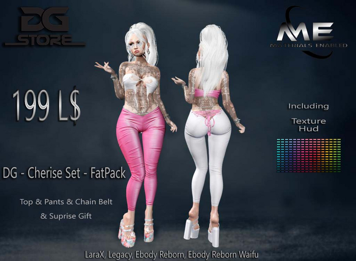DG - Cherise Set & Texture Hud - DEMO - DEMO