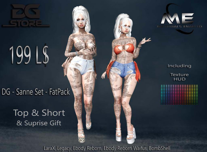 DG - Sanne Set & Texture Hud - DEMO - DEMO