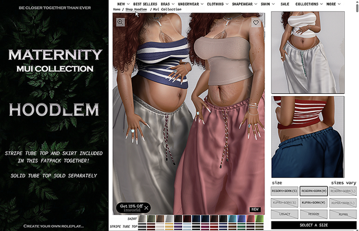 Hoodlem - Maternity Mui Collection (Legacy+Reborn+Kupra+BORK)