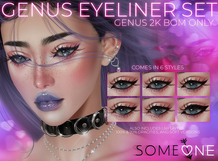 SOMEONE - Genus Eyeliner Set  