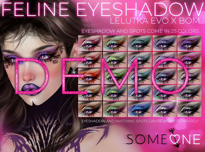 SOMEONE - Feline Eyeshadow - DEMO 