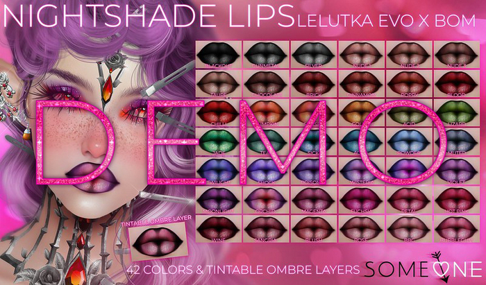 SOMEONE - Nightshade Lips - DEMO 