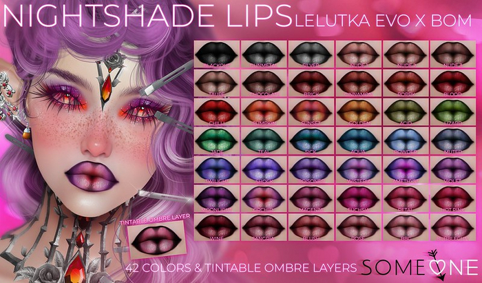 SOMEONE - Nightshade Lips 
