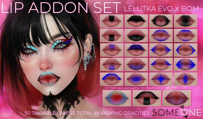 SOMEONE - Lip Addon Set