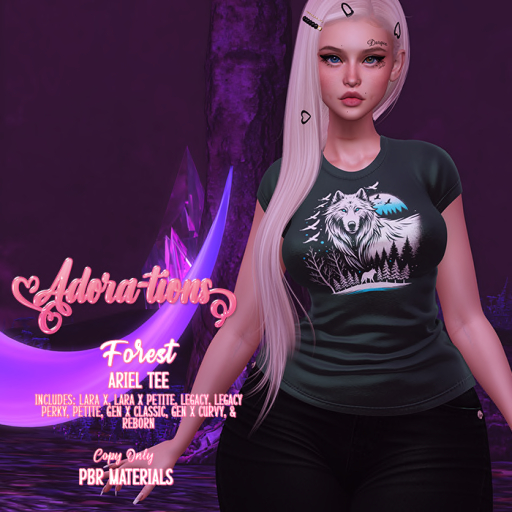 Adora-tions - Forest King Ariel Tee