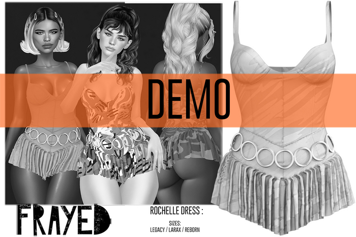 Frayed - Rochelle Dress - Demo