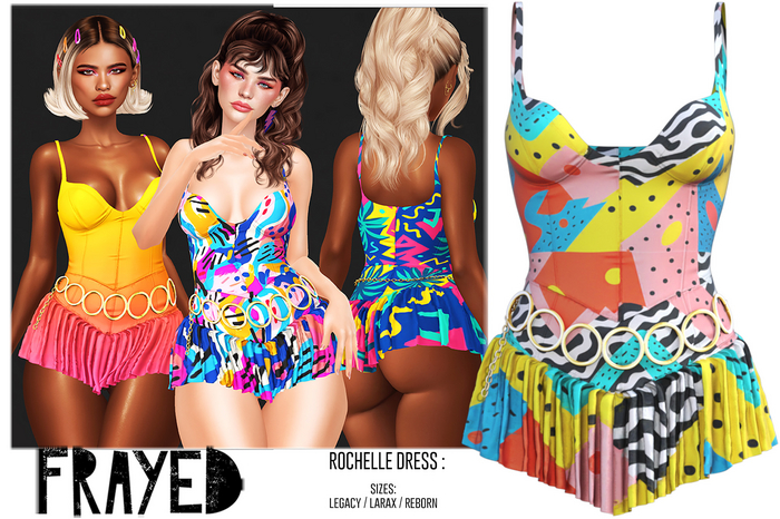 Frayed - Rochelle Dress - Lark