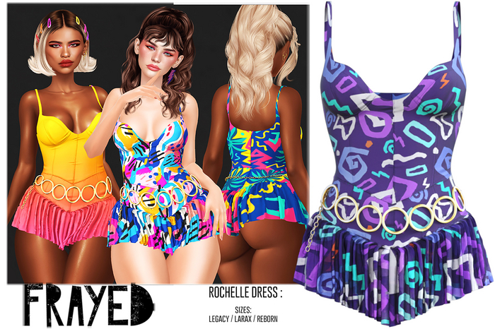 Frayed - Rochelle Dress - Tiffani