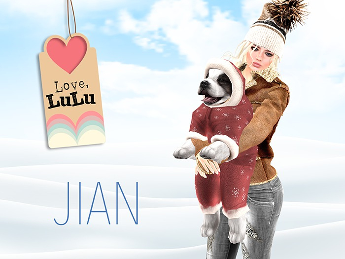 JIAN Snowday St.Bernards 15. Snowsuit Held -Collectors Item