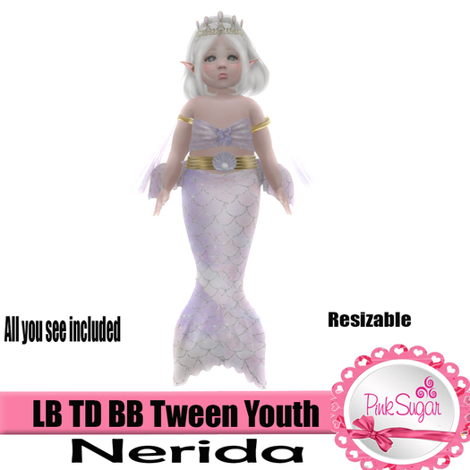 PS Mermaid Nerida BOX