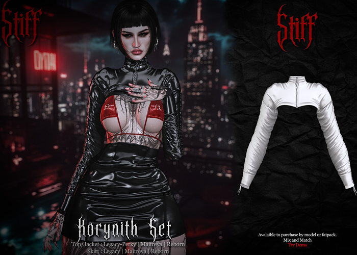 Stiff - Korynith Jacket - White Silk