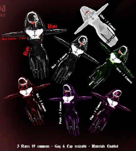 :oushk - Sinner Veil - Blood RARE