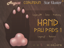 CORUNDUM - Hand Paw Pads 1