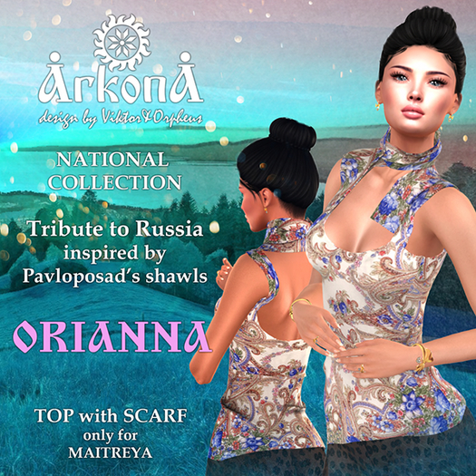 *ARKONA* Orianna top BOX