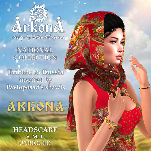 *ARKONA* Arkona headscarf BOX