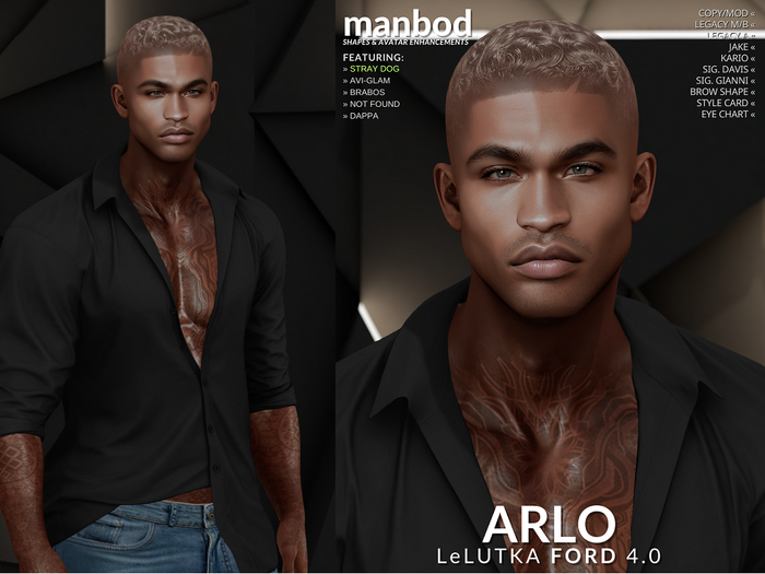 [ManBod] Arlo x LeLUTKA Ford 4.0