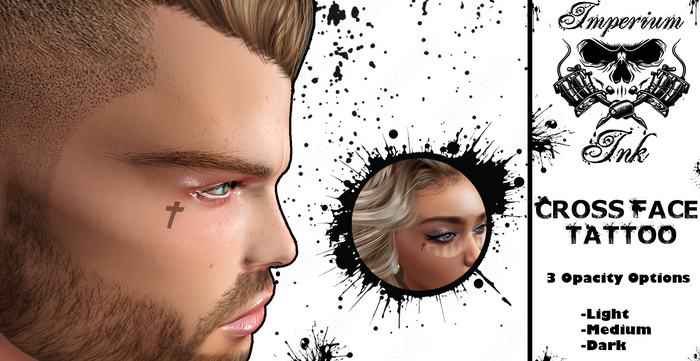 Cross Face Tattoo - Imperium Ink