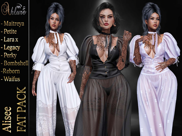 Ahlure -  Alisee Outfit FAT PACK (WEAR ME)