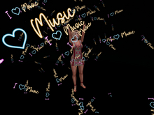 I Love Music only Poofer