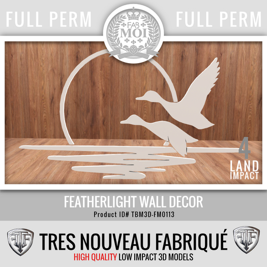 [TNouveau]FM0113_FeatherlightWallArt