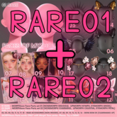 GENUS MORPHtoon - FACES OF MYTHOS - Set 01 RARE+Set 02 RARE