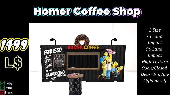 Homer Coffee Shop