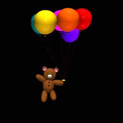 *VS* balloons bear Animated Texture