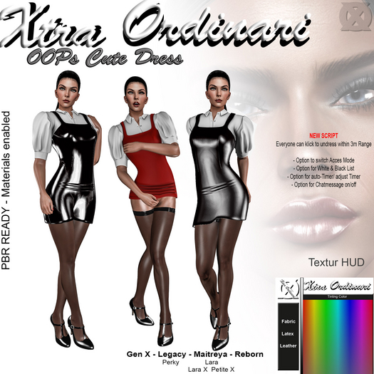 *XO* OOPs undress Cute Dress