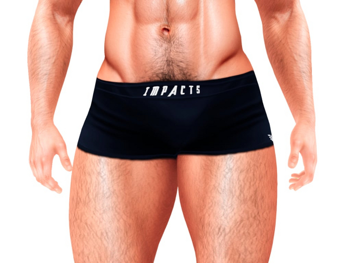 IMPACTS- SHIRT ERIKE BOM BLACK  (BOM SYSTEM)