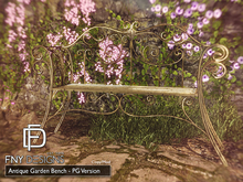 :FNY: Designs - Antique Garden Bench PG