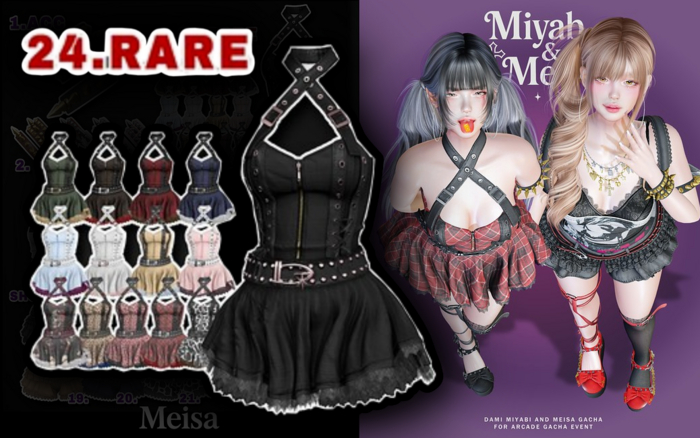 24.DAMI.MIYABI GACHA #DRESS(e.body) RARE
