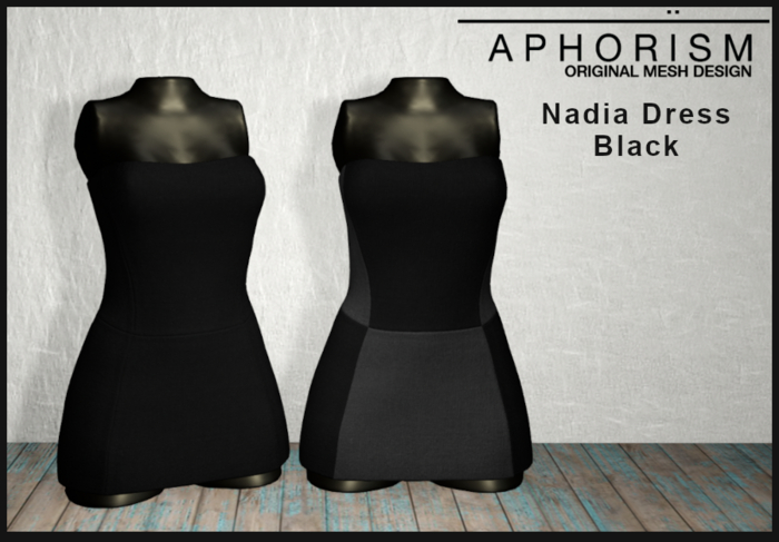!APHORISM! - Nadia Dress Black