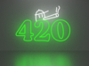 Second Life Marketplace - 420 weed neon sign Full Permission