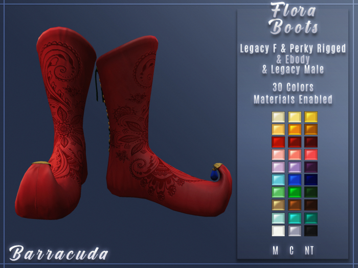 Barracuda: Flora Boots