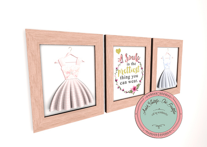 NACH Pretty Things Art Frames RARE