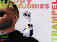 Penguin in Tuxedo  (AFK shoulder companion)