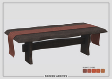BROKEN ARROWS - Autumn Dining - Table - Dark Wood 